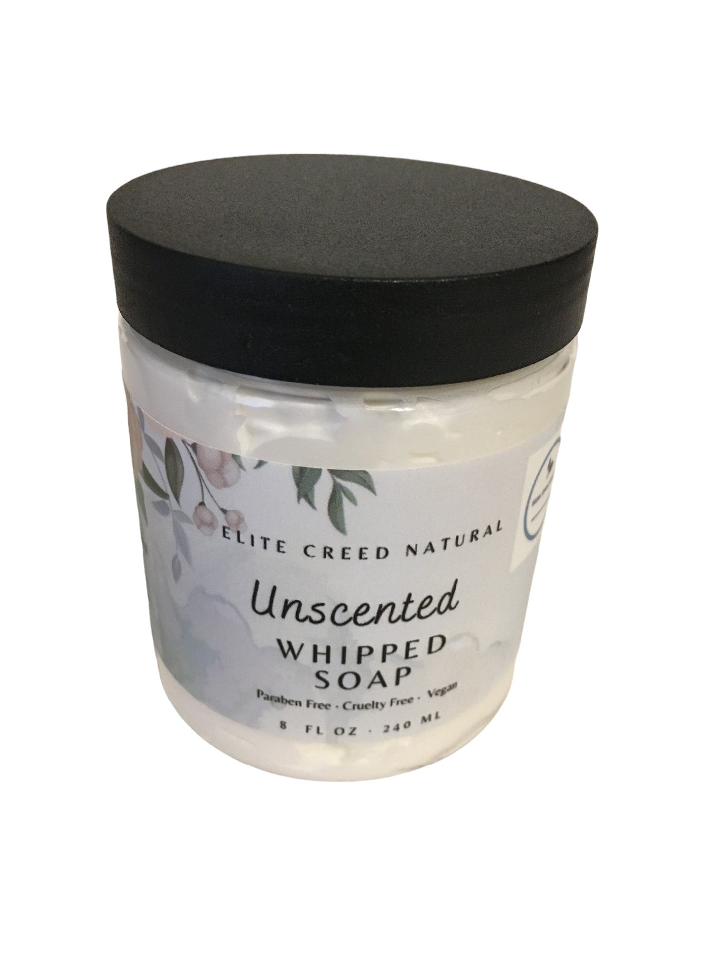 Unscented Whipped Soap Elite Creed Natural