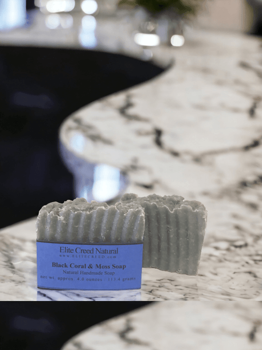 Black Coral Moss Handmade Soap Elite Creed Natural