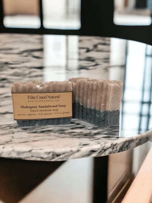 Mahogany Sandalwood Handmade Soap Elite Creed Natural