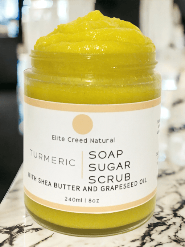 Turmeric Sugar Scrub Elite Creed Natural