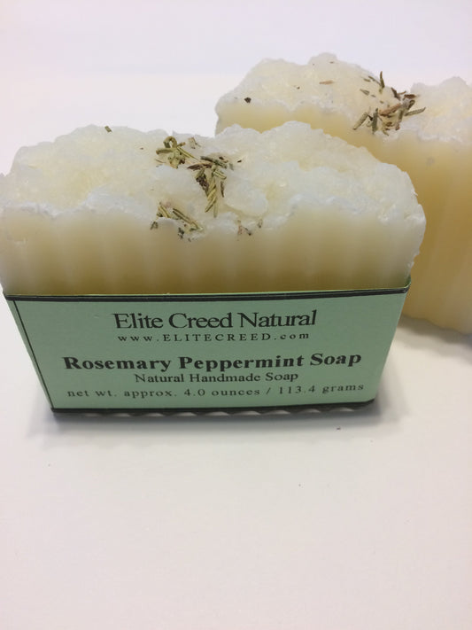Rosemary Peppermint Soap Benefits - Elite Creed Natural