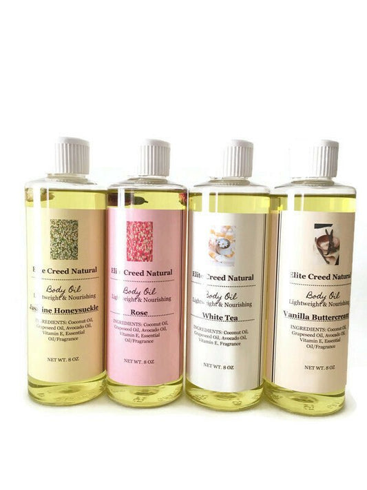Scented Body Oils - Elite Creed Natural
