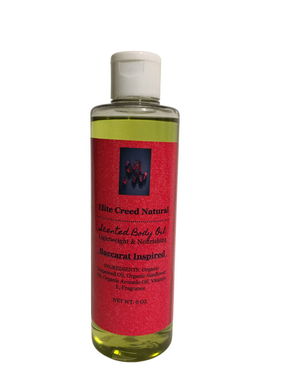 Baccarat Inspired Scented Body Oil