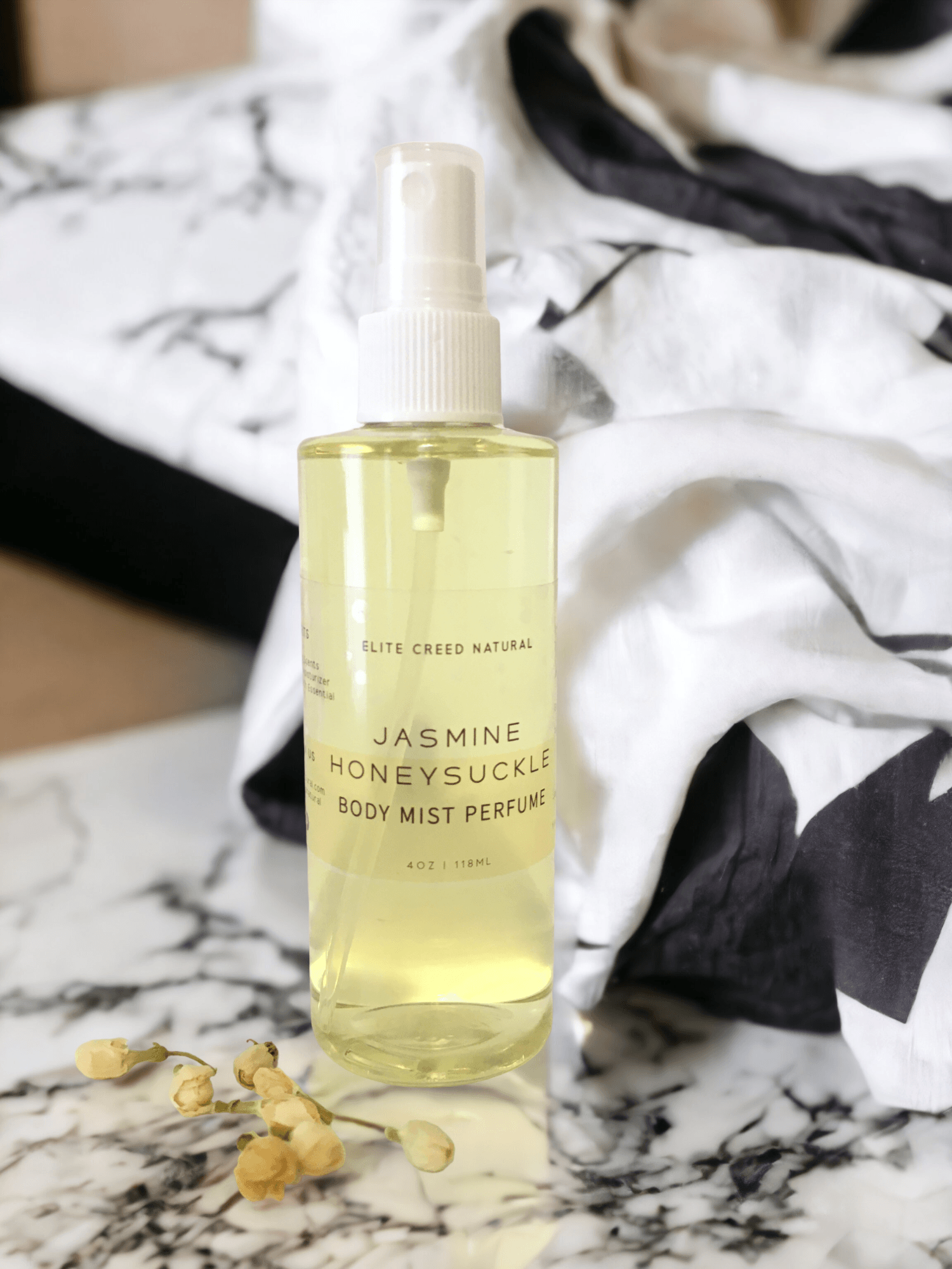 Jasmine Honeysuckle Body Mist Perfume - Elite Creed Natural