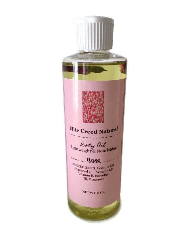 rose scented body oil