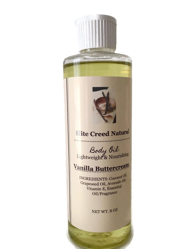 vanilla scented body oil