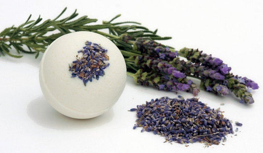 Lavender Flower Bath Bomb - Elite Creed Natural