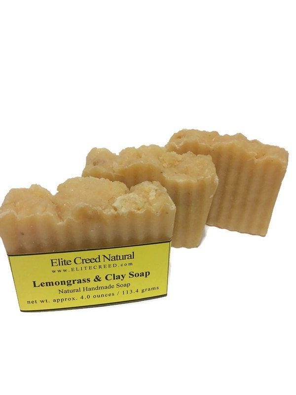 Lemongrass Clay Handmade Soap - Elite Creed Natural